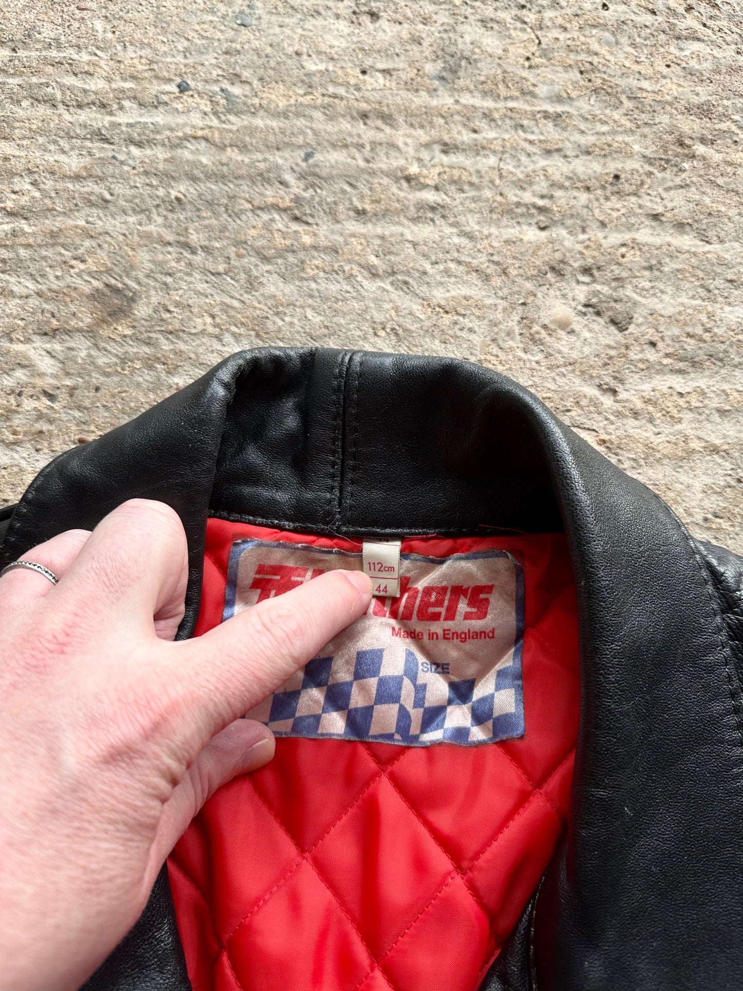 Vintage Leather Jacket - Large