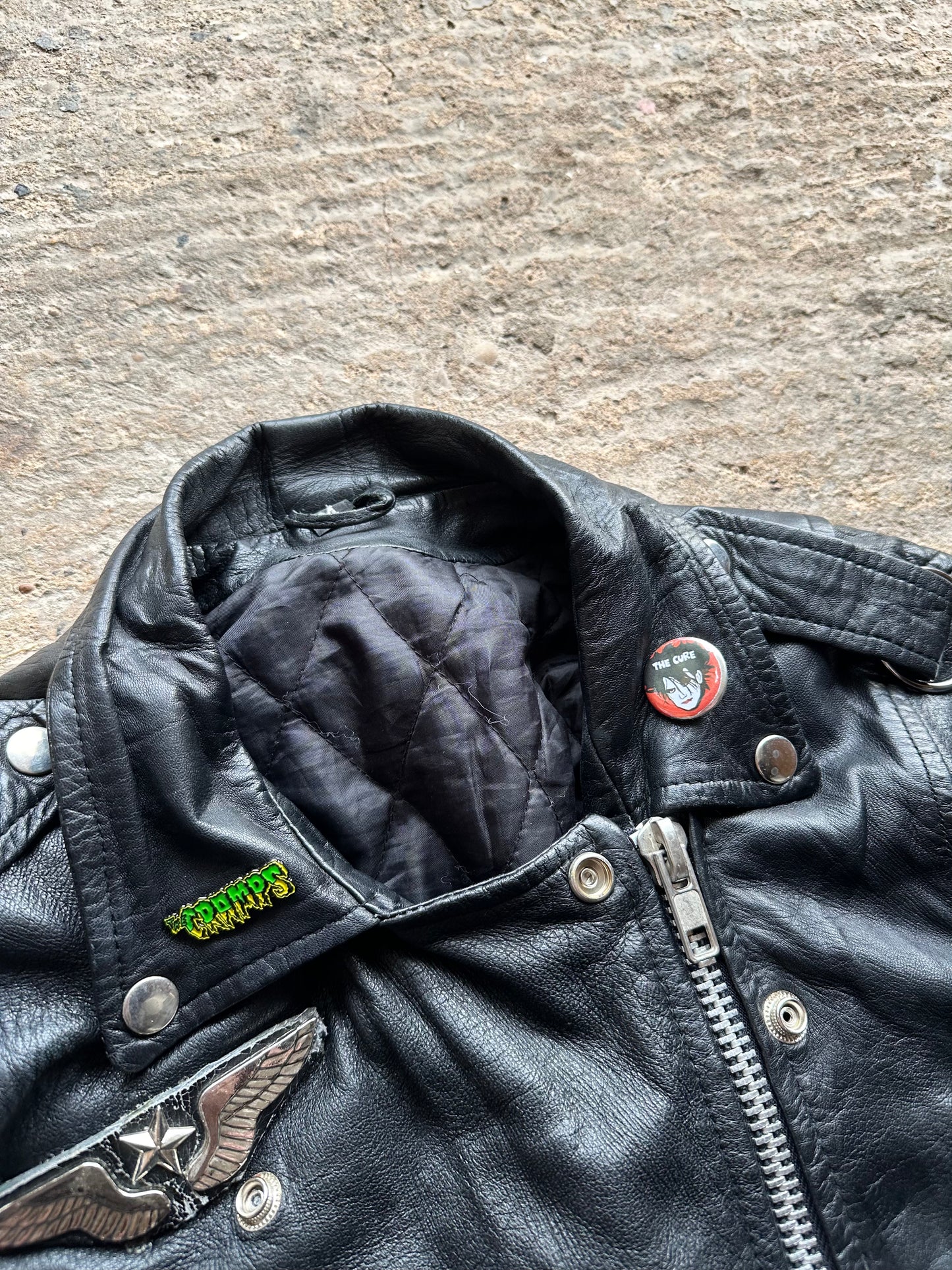 Vintage Leather Jacket - X-Small