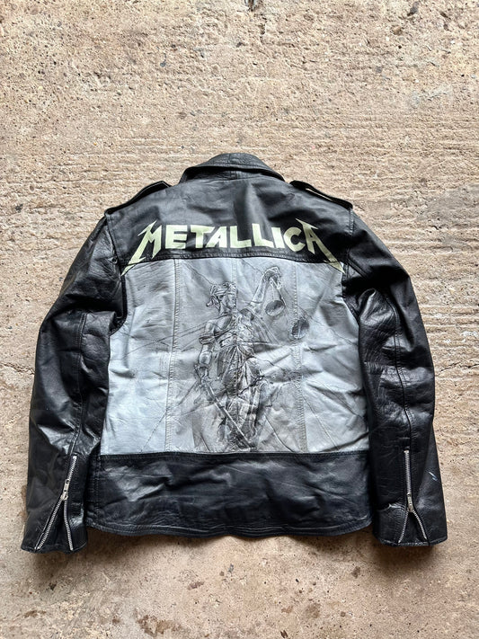 Vintage Leather Jacket - Medium