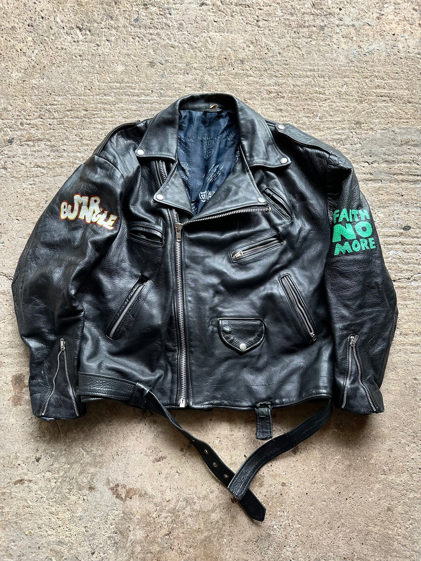 Vintage Leather Jacket - X-Large