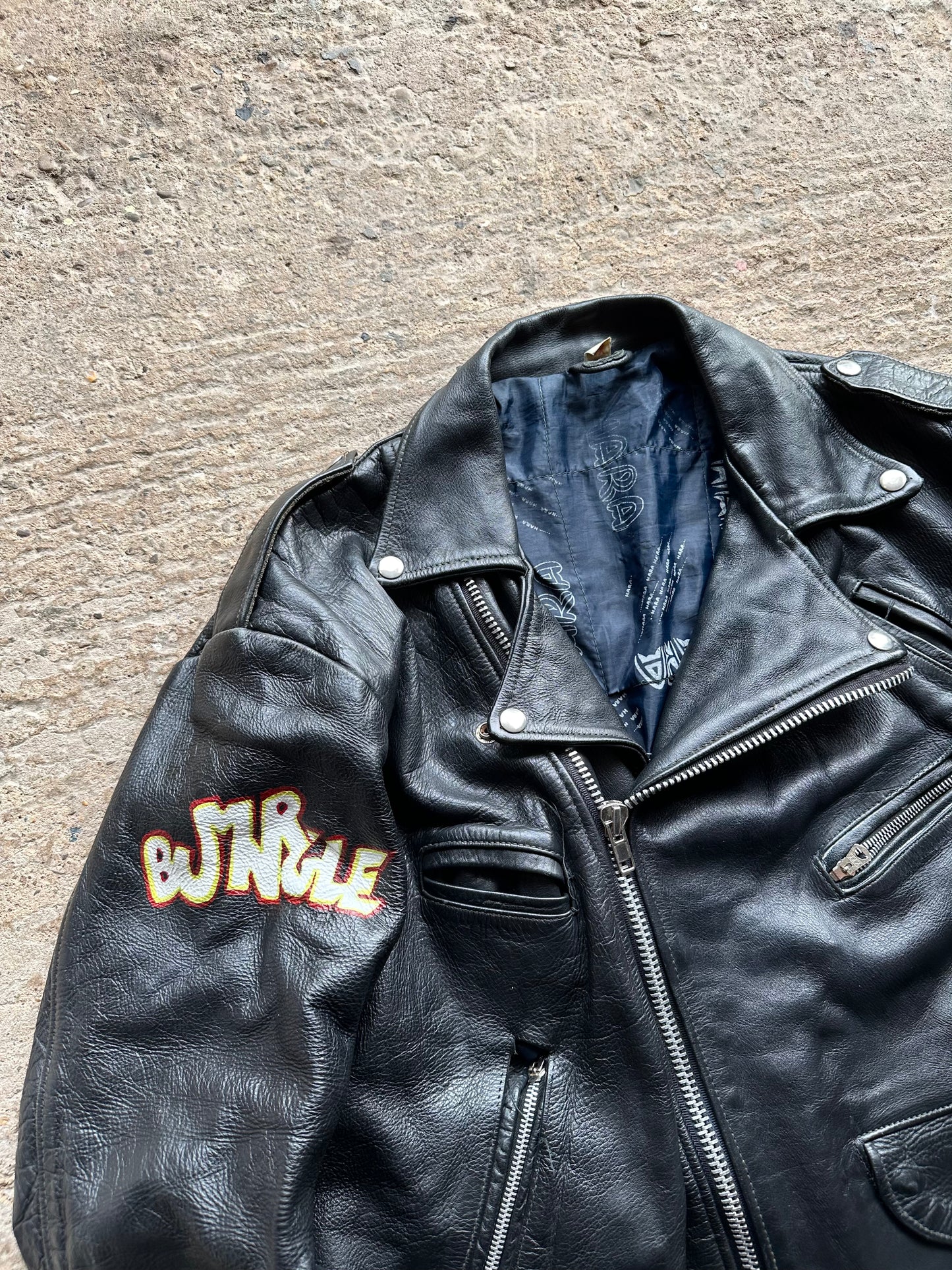 Vintage Leather Jacket - X-Large