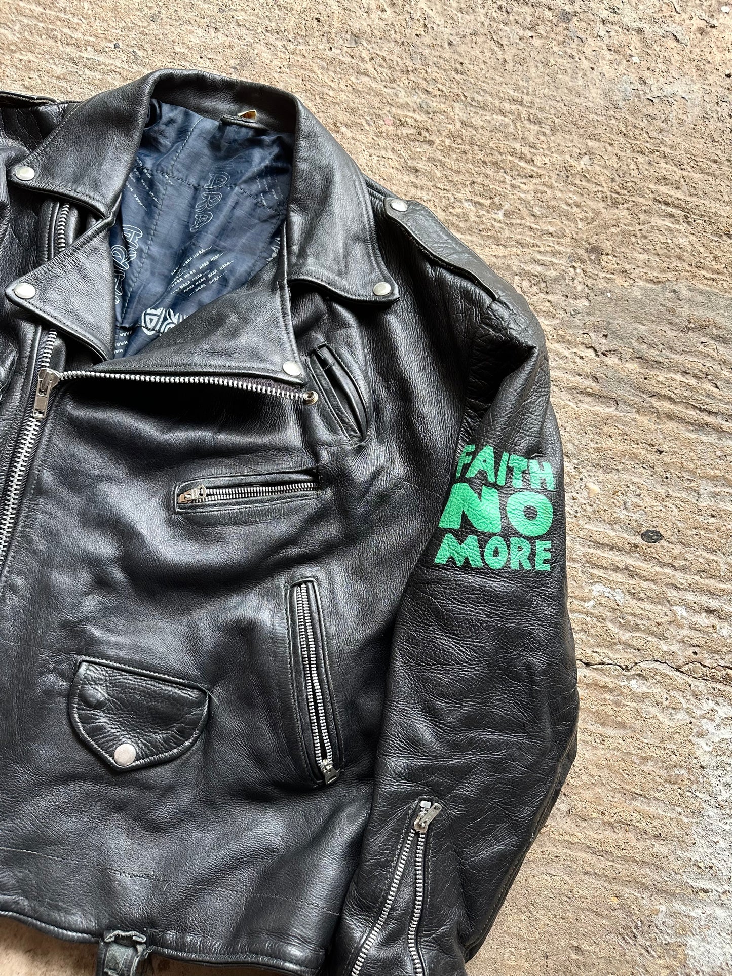 Vintage Leather Jacket - X-Large