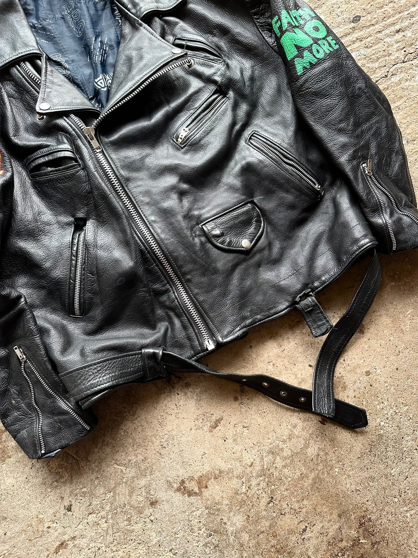Vintage Leather Jacket - X-Large