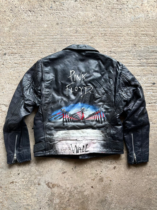 Vintage Leather Jacket -Medium